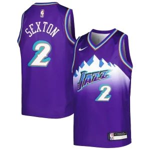 Delicioso Collin Sexton Utah Jazz Nike Youth 2022/23 Swingman Jersey City Edition Purple