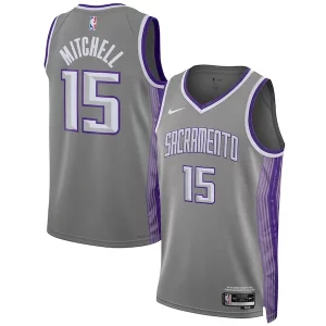 Magnífico Sofisticado Ideal Davion Mitchell Sacramento Kings Nike Unisex 2022/23 Swingman Jersey City Edition Anthracite