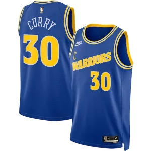 Único Stephen Curry Golden State Warriors Nike Swingman Jersey Classic Edition Blue