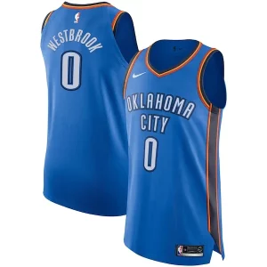 Sofisticado Práctico Hermoso Russell Westbrook Oklahoma City Thunder Nike Authentic Player Jersey Icon Edition Blue