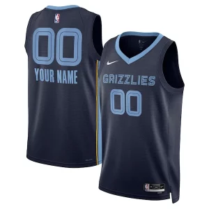 Fácil de llevar Memphis Grizzlies Nike Unisex Swingman Custom Jersey Navy Icon Edition