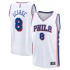 Cool Estupendo Paul George Philadelphia 76ers Youth Fast Break Replica Player Jersey Association Edition White