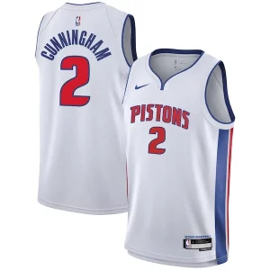 Duradero Maravilloso Increíble Cade Cunningham Detroit Pistons Nike Youth Swingman Jersey Association Edition White