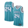 Hermoso Brandon Miller Charlotte Hornets Nike Unisex NBA Draft Swingman Jersey Icon Edition Teal
