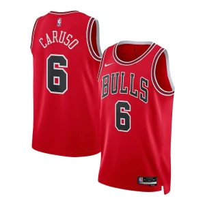 Clásico Alex Caruso Chicago Bulls Nike Unisex Swingman Jersey Association Edition Red