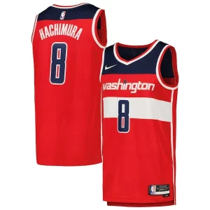 Fácil de llevar Rui Hachimura Washington Wizards Nike Swingman Jersey Red