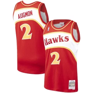 Bonito Stacey Augmon Atlanta Hawks 1991/92 Hardwood Classics Swingman Jersey Red