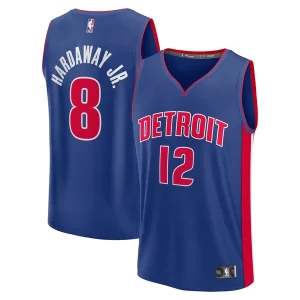 Ideal Cool Atractivo Tim Hardaway Jr. Detroit Pistons Fast Break Replica Player Jersey Icon Edition Blue