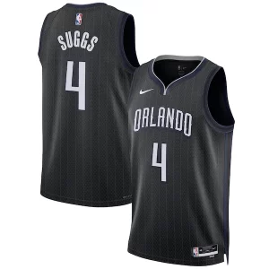 Perfecto Resistente Jalen Suggs Orlando Magic Nike Unisex 2022/23 Swingman Jersey City Edition Black