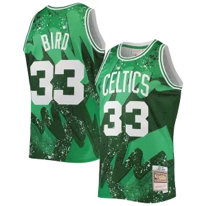 Duradero Original Atractivo Larry Bird Boston Celtics Hardwood Classics 1985/86 Hyper Hoops Swingman Jersey Kelly Green
