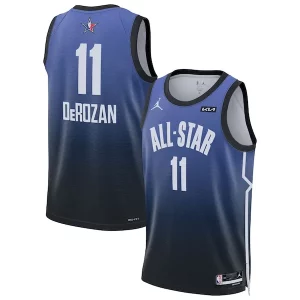 Hermoso Atractivo DeMar DeRozan Jordan Brand 2023 NBA All Star Game Swingman Jersey Blue
