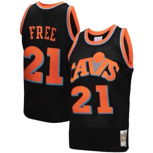 Estupendo Comodo Robusto Cleveland Cavaliers 1984 85 Hardwood Classics World B. Free Reload 3.0 Swingman Jersey Black