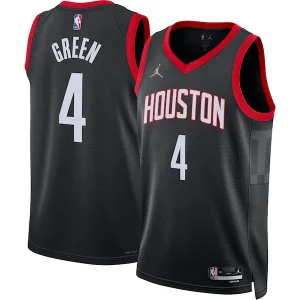 Bonito Genial Único Jalen Green Houston Rockets Jordan Brand Unisex Swingman Jersey Statement Edition Black