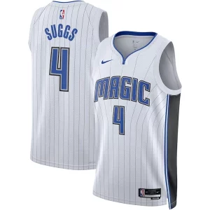 Genial Jalen Suggs Orlando Magic Nike Unisex Swingman Jersey Association Edition White/Black