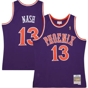 Práctico Steve Nash Phoenix Suns 2001/02 Hardwood Classics Swingman Jersey Purple/White