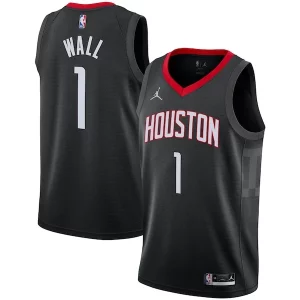 Increíble John Wall Houston Rockets Jordan Brand 2020/21 Swingman Jersey Statement Edition Black
