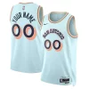 Estupendo Sofisticado Maravilloso San Antonio Spurs Nike Unisex 2024/25 Custom Swingman Jersey City Edition Light Blue