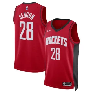 Elegante Práctico Alperen Sengun Houston Rockets Nike Unisex Swingman Jersey Icon Edition Red