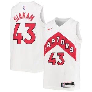 Robusto Fantástico Pascal Siakam Toronto Raptors Nike Youth Swingman Jersey Association Edition White/Red