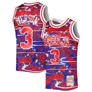 Encantador Allen Iverson Philadelphia 76ers 1996/97 Hardwood Classics Lunar New Year Swingman Jersey Red