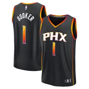 Sofisticado Devin Booker Phoenix Suns Fast Break Replica Player Jersey Statement Edition Black