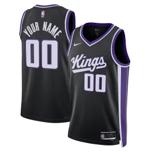 Estupendo Clásico Hermoso Sacramento Kings Nike Unisex Swingman Custom Jersey Icon Edition Black