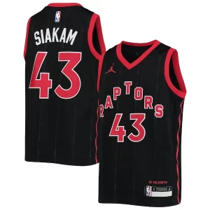 Ideal Delicioso Exquisito Pascal Siakam Toronto Raptors Jordan Brand Youth 2020/21 Swingman Jersey Statement Edition Black