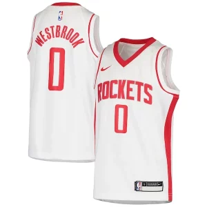 Duradero Ideal Russell Westbrook Houston Rockets Nike Youth Swingman Jersey Association Edition White