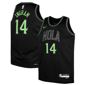 Duradero Brandon Ingram New Orleans Pelicans Nike Youth Swingman Replica Jersey City Edition Black
