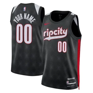 Sofisticado Resistente Portland Trail Blazers Nike Unisex 2024/25 Custom Swingman Jersey City Edition Black