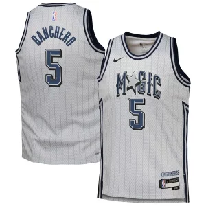 Perfecto Increíble Práctico Paolo Banchero Orlando Magic Nike Youth 2024/25 Swingman Player Jersey City Edition Silver
