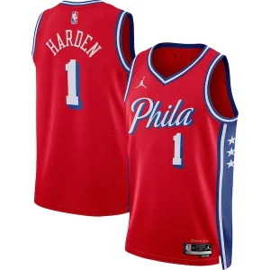 Perfecto James Harden Philadelphia 76ers Jordan Brand Unisex Swingman Jersey Statement Edition Red
