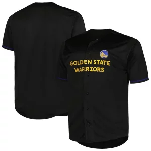 Delicioso Golden State Warriors Profile Big & Tall Pop Jersey Black