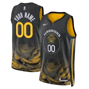 Atractivo Robusto Golden State Warriors Nike Unisex 2022/23 Swingman Custom Jersey City Edition Black