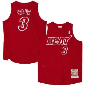 Cool Dwyane Wade Miami Heat 2012 Authentic Player Jersey Scarlet