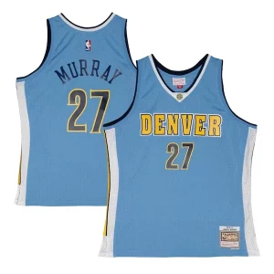 Duradero Práctico Jamal Murray Denver Nuggets 2016/17 Throwback Swingman Jersey Powder Blue