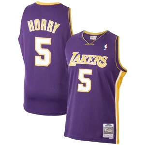 Ideal Magnífico Robert Horry Los Angeles Lakers 1999/00 Hardwood Classics Swingman Jersey Purple