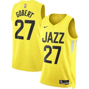 Perfecto Rudy Gobert Utah Jazz Nike Unisex Swingman Jersey Icon Edition Gold