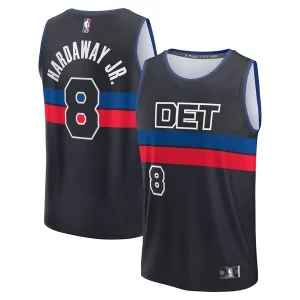 Perfecto Tim Hardaway Jr. Detroit Pistons Youth Fast Break Player Jersey Statement Edition Black