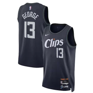 Delicioso Paul George LA Clippers Nike Unisex 2023/24 Swingman Jersey Navy City Edition