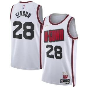 Maravilloso Alperen Sengun Houston Rockets Nike Unisex 2024/25 Swingman Player Jersey City Edition White