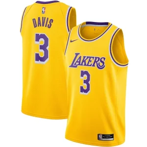Versátil Estupendo Anthony Davis Los Angeles Lakers Nike Swingman Jersey Gold Icon Edition