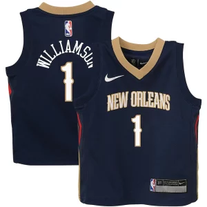 Perfecto Exquisito Único Zion Williamson New Orleans Pelicans Nike Toddler Swingman Player Jersey Icon Edition Navy