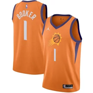 Duradero Estupendo Devin Booker Phoenix Suns Jordan Brand 2020/21 Swingman Jersey Statement Edition Orange