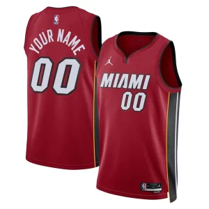 Magnífico Original Miami Heat Jordan Brand Unisex 2022/23 Swingman Custom Jersey Statement Edition Red
