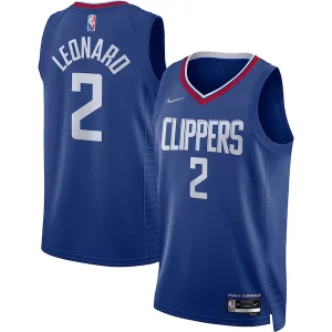 Práctico Estupendo Chulo Kawhi Leonard LA Clippers Nike 2021/22 Diamond Swingman Jersey Icon Edition Royal