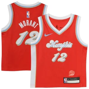 Hermoso Ja Morant Memphis Grizzlies Nike Toddler 2024/25 Swingman Player Jersey City Edition Red