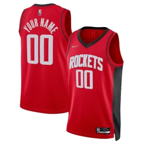 Original Encantador Maravilloso Houston Rockets Nike 2021/22 Diamond Swingman Custom Jersey Icon Edition Red