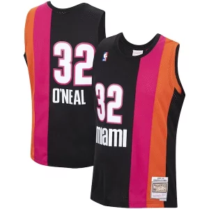 Bonito Increíble Magnífico Shaquille O'Neal Miami Heat 2005/06 Hardwood Classics Swingman Jersey Black