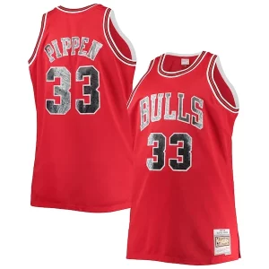 Increíble Encantador Versátil Scottie Pippen Chicago Bulls Big & Tall 1997/98 NBA 75th Anniversary Diamond Swingman Jersey Red